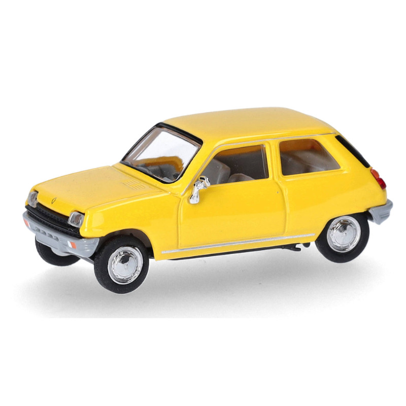 Renault R5, jaune - HO 1/87 - HERPA 024457-002