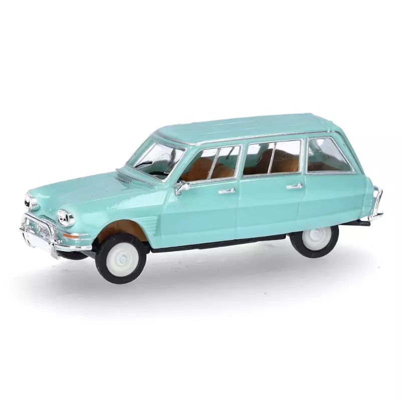 Citroën AMI 6 Break, turquoise pastel - HO 1/87 - HERPA 027328-004