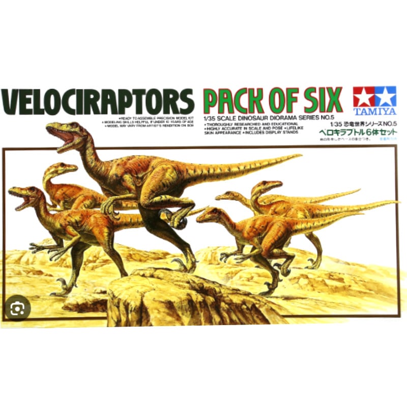 Velociraptors - 1/35 - Tamiya 60105