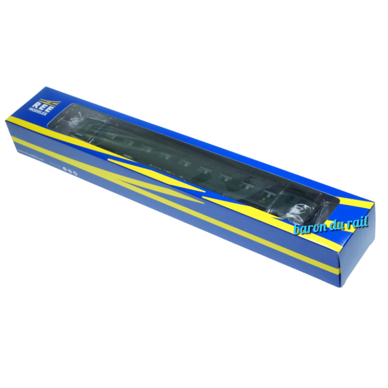 REE Modeles VB401 HO - Voiture DEV AO Couchettes 2ècl Ep IIIb Sncf Rails Europ Express Fr Id30151