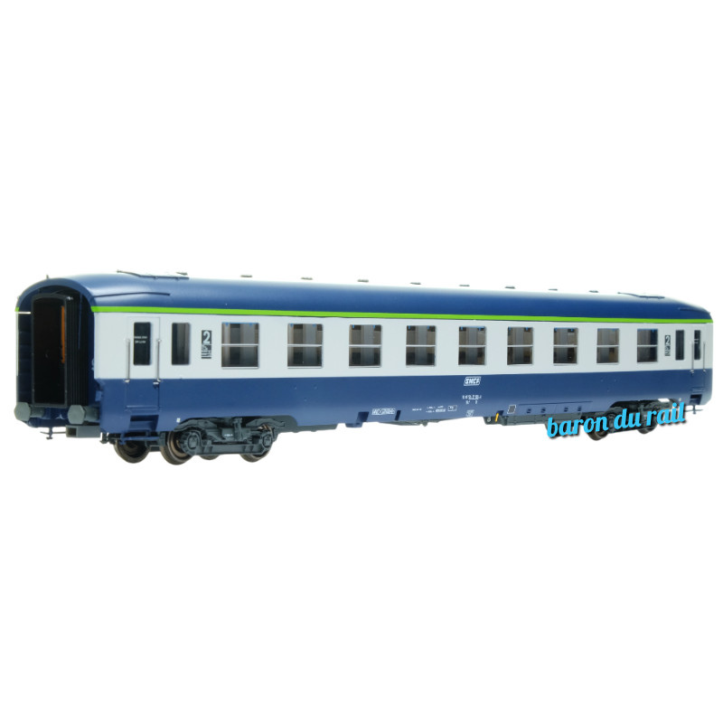 DEV AO B9c9 N° 50 87 59-37 160-4 Bleue/Gris, logo encadré Ep.IV-V - HO 1/87 - REE VB-404