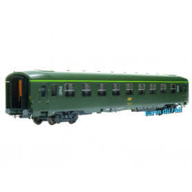 Voiture DEV AO B9c9 N° 51 87 59-37 147-0 Vert 301, logo encadré Ep.IV-V cartouche Corail - HO 1/87 - REE VB-408