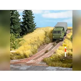 Route caillebotis en béton - N 1/160 - BUSCH 8140