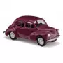 Renault 4CV bordeaux - HO 1/87 - BUSCH 89110