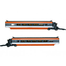 TGV PSE Rame Origine Remorques R3 + R7 - HO 1/87 - REE TGV003