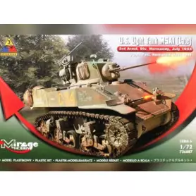 Char léger américain M5A1 (fin de vie) - 1/72 - MIRAGE HOBBY 726087