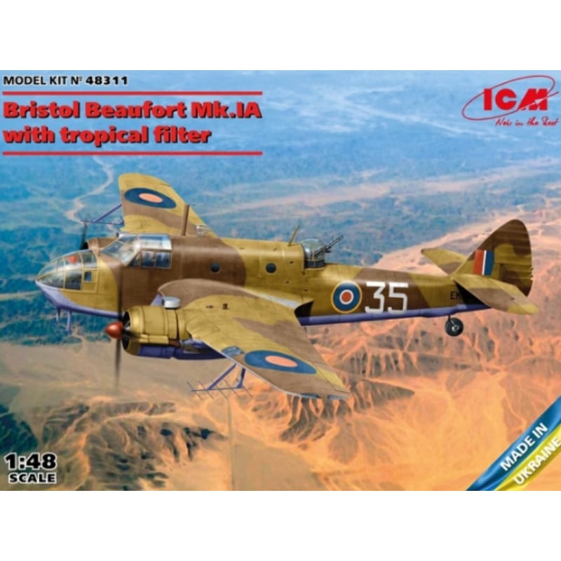 Bristol Beaufort Mk.IA - 1/48 - ICM 48311