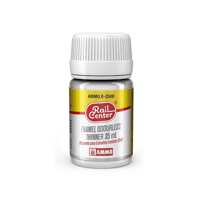 Diluant Enamel sans odeur 35ml Rail Center - AMMO R-2500