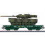 Wagon plat Rlmmps le transport de charges lourdes - ép VI - HO 1/87 - MARKLIN 48870