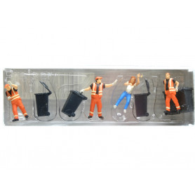 Eboueurs - HO 1/87 - PREISER 10651
