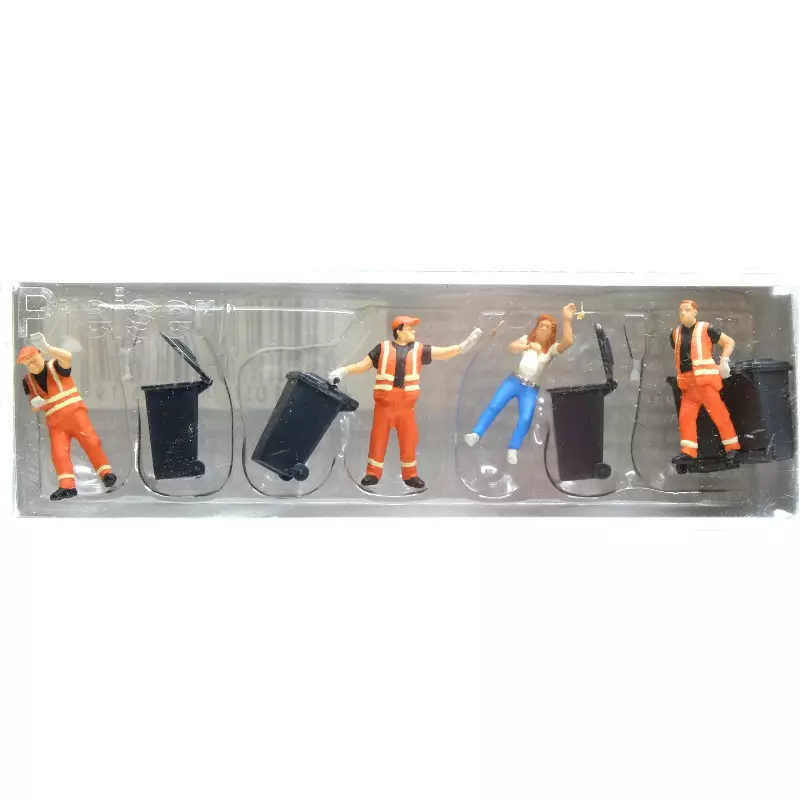 Eboueurs - HO 1/87 - PREISER 10651