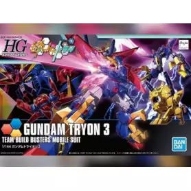 Gundam Gunpla HG 1/144 038 Gundam Tryon 3 - BANDAI