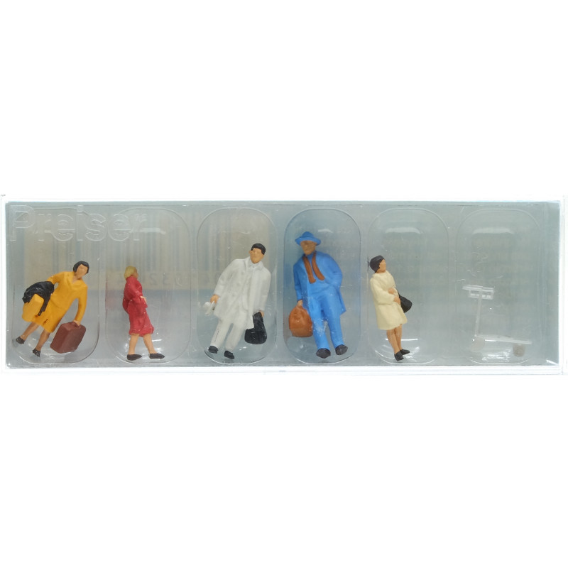 Voyageurs - HO 1/87 - PREISER 14104