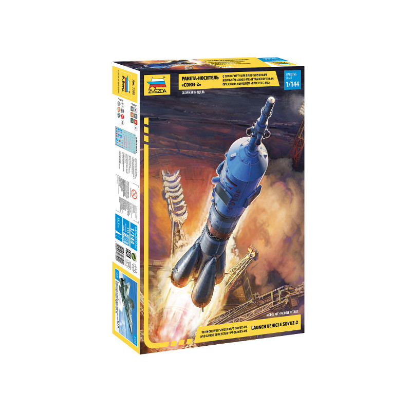 Fusée Soyuz-2 - 1/144 - ZVEZDA 7500