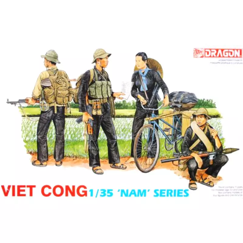 Viet Congs - échelle 1/35 - DRAGON 3304