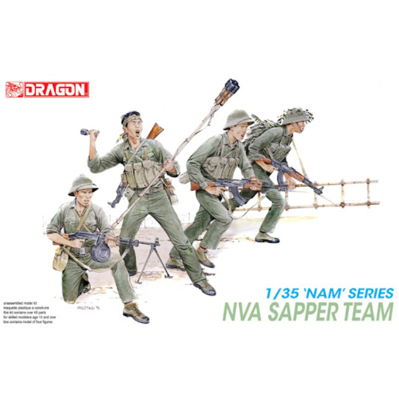 Sapeurs Nord-Vietnamiens - échelle 1/35 - DRAGON 3308