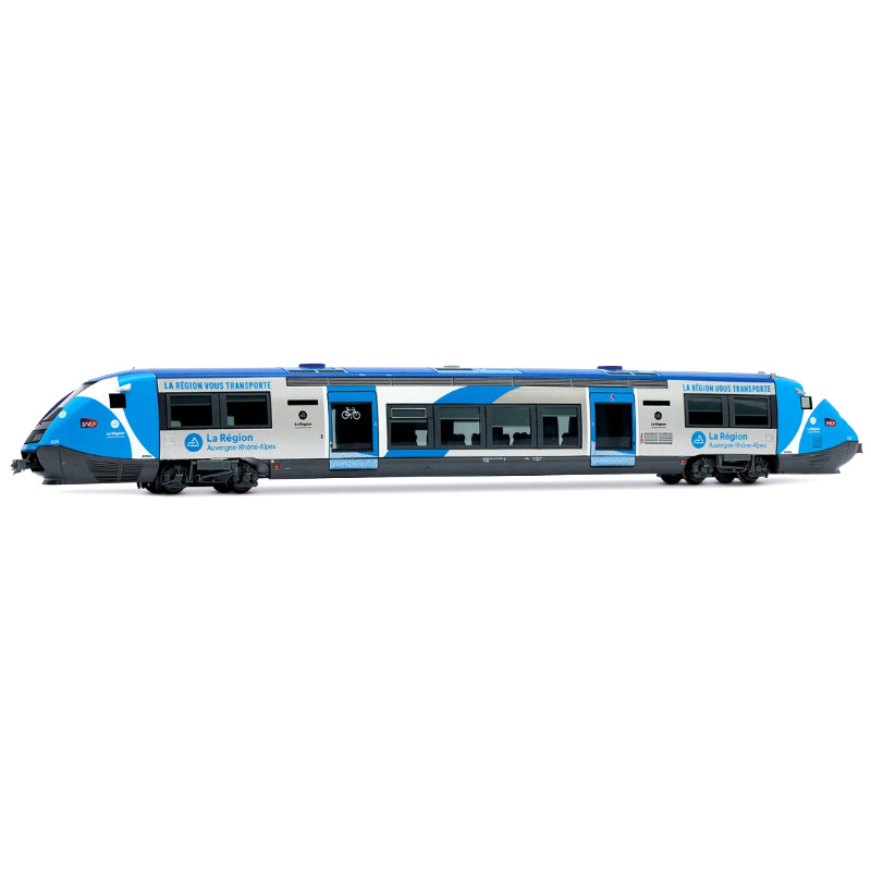 Autorail diesel X 73500 Auvergne Rhône-Alpes SNCF ép. VI - analogique - HO 1/87 - JOUEF HJ2437
