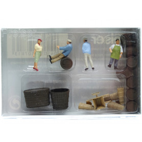 A la ferme viticole - HO 1/87 - PREISER 10781