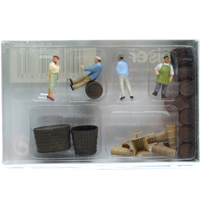 A la ferme viticole - HO 1/87 - PREISER 10781