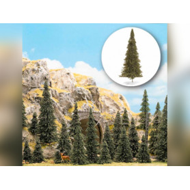 30x sapins de différentes hauteurs - HO 1/87 - BUSCH 6471