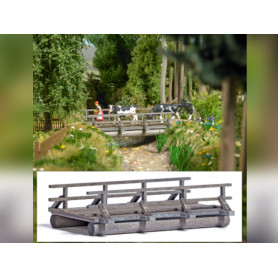 Pont en bois - HO 1/87 - BUSCH 1850