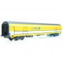 Voiture postale UIC jaune-blanc ép. V - HO 1/87 - LS Models 40448