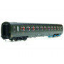 Voiture Allégée Etat "Saucisson" B10 SNCF - ép IIIb - HO 1/87- REE VB-473