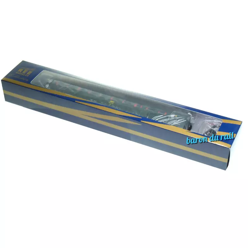 Voiture SNCF REE VB-503 – Saucisson B10 2CL Toit Vert – Ep. IV – Echelle HO