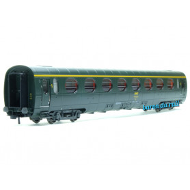 Voiture Allégée Etat "Saucisson" A8 SNCF - ép IV - HO 1/87- REE VB-476