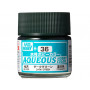 H-036 vert foncé brillant Mr Hobby Gunze Aqueous - pot acrylique 10 ml