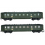 2x voitures SNCF Paris-Lille - HO 1/87 - HORNBY