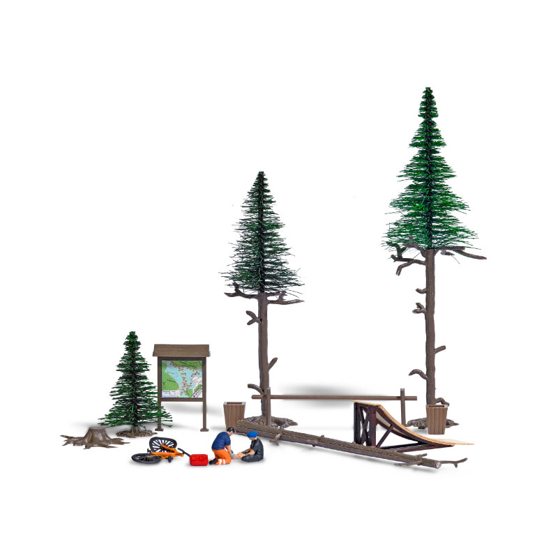 thumbnail image 2 of MADROCK MODELS HO Scale 1/87 Accident Scenery Set – Diorama Accessory 1453-001 2 of 3