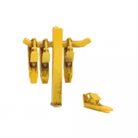 Jeu de freins pour wagons (x2) - HO 1/87 - NOCH 13606