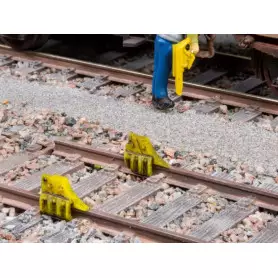 10x freins pour wagons - HO 1/87 - NOCH 13604