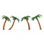 4x palmiers 4,5cm - HO 1/87 - NOCH 21973