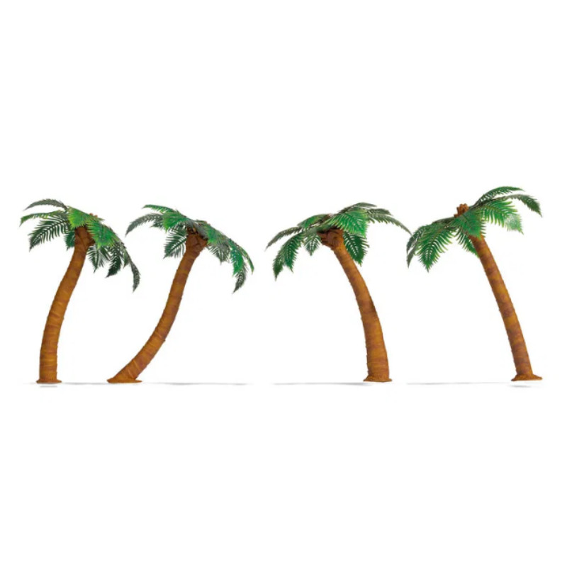 4x palmiers 4,5cm - HO 1/87 - NOCH 21973