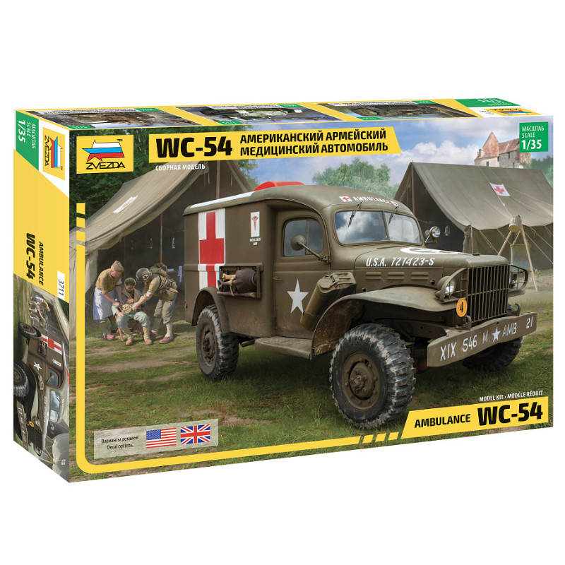 WC-54 ambulance - 1/35 - ZVEZDA 3711