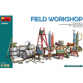 Accessoires et outils d'atelier - échelle 1/48 - MINIART 49012