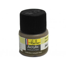 Bois naturel mat Heller 110 acrylique - 12ml - HELLER 9110