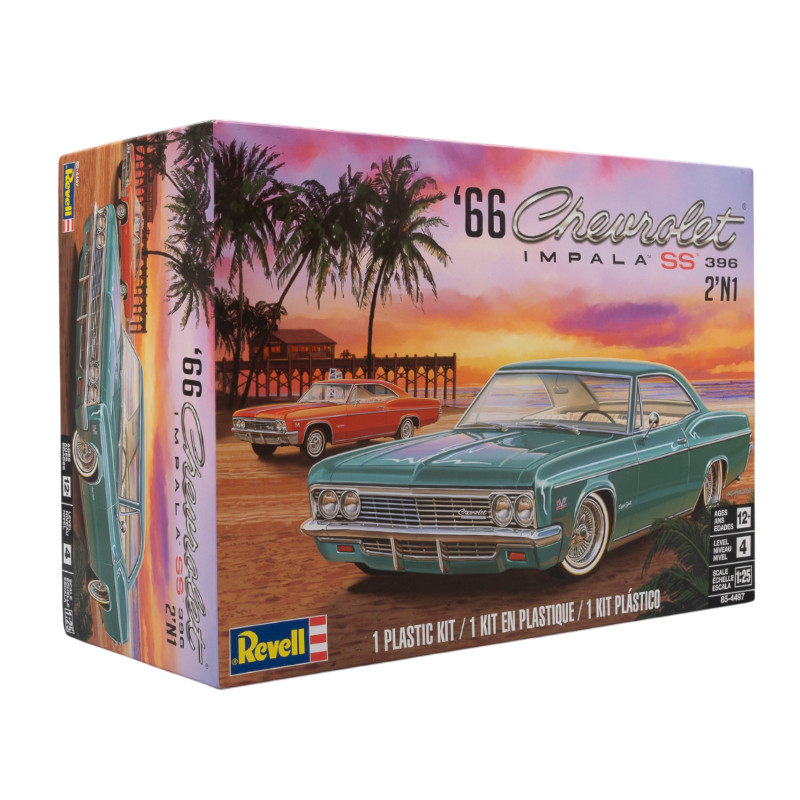 Chevrolet Impala SS 396 1966 (Monogram) - 1/24 - REVELL 14497