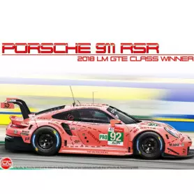 Porsche 911 RSR 2018 LM GTE Class Winner - 1/24 - NUNU PN24040