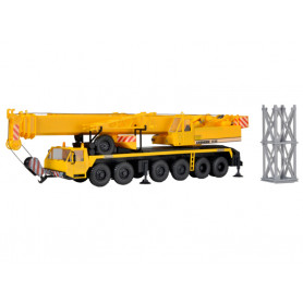 Grue télescopique LIEBHERR 1120 avec toit en treillis - HO 1/87 - Kibri 13012