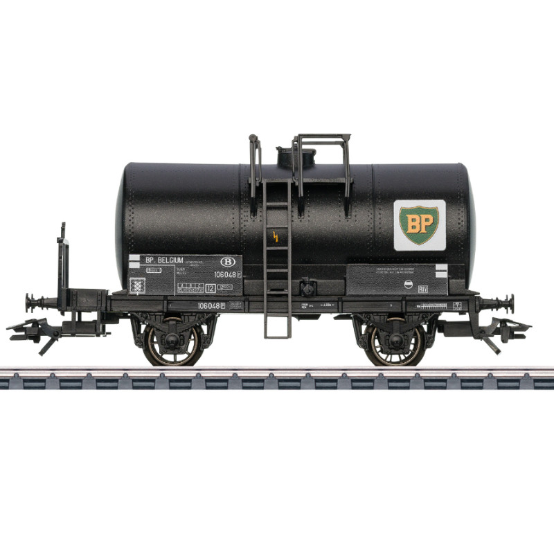 Wagon citerne BP SNCB - ép III - HO 1/87 - MARKLIN 46015
