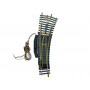 JOUEF HO. GRAND AIGUILLAGE ELECTRIQUE COURBE A GAUCHE MAILLECHORT [Lot2