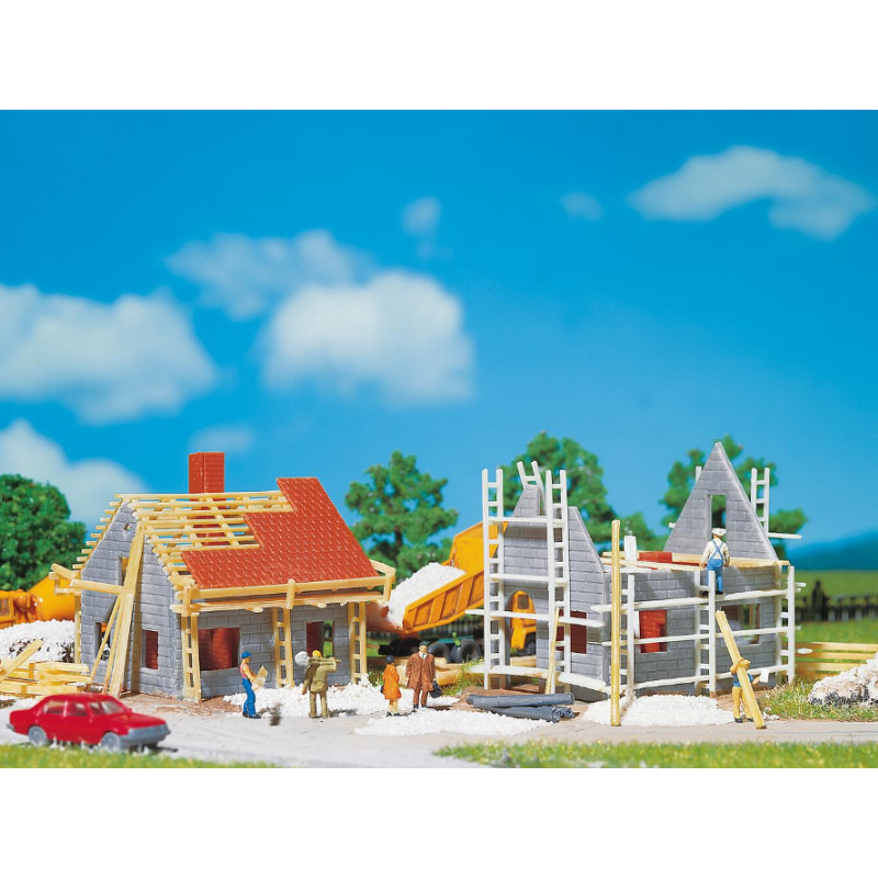 Set de 2x pavillons en construction - N 1/160 - Faller 232223