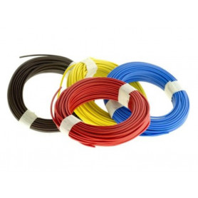 4x rouleaux de fil de 10 mètres 0,14mm² - PIKO 55775