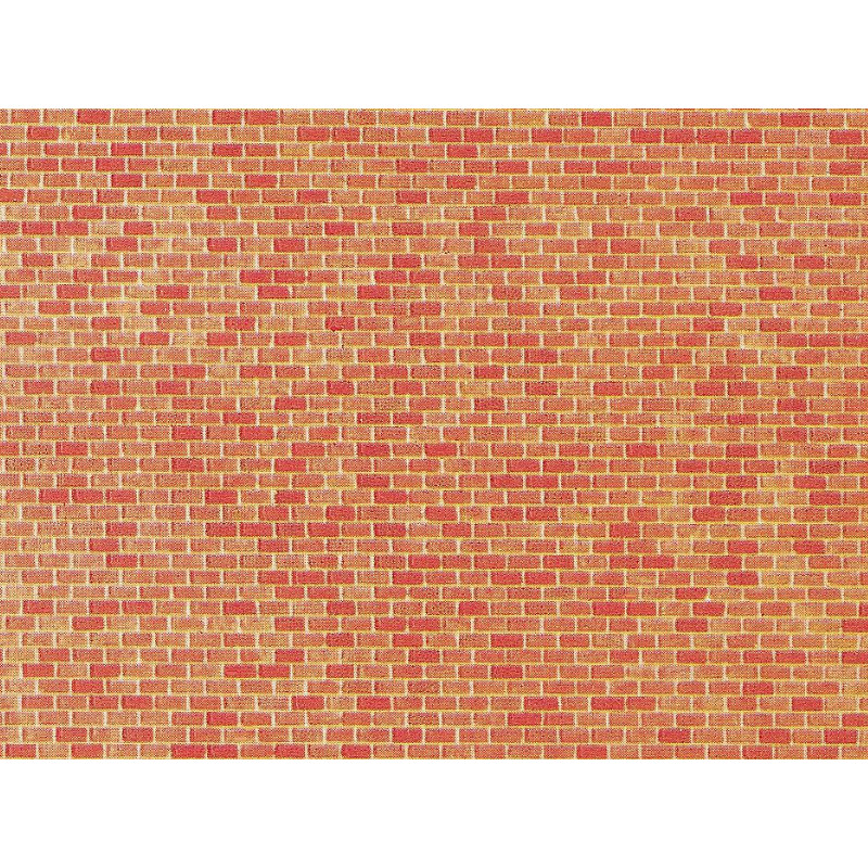 Faller 222568 - Plaque décor - mur de brique - échelle N 1/160