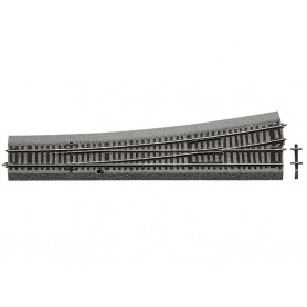 Aiguillage gauche Wl10 Rocoline ballast souple - HO 1/87 - ROCO 42582