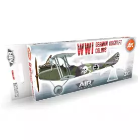 Set couleurs aviation allemande WWI - AK INTERACTIVE AK11710