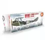 Set couleurs aviation allemande WWI - AK INTERACTIVE AK11710